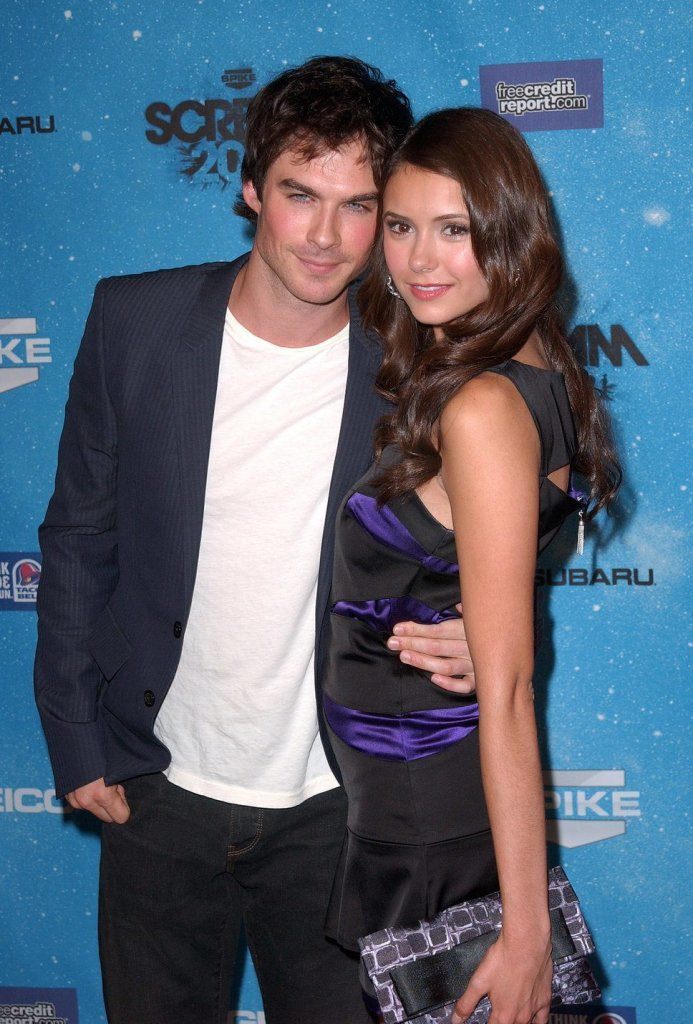 Ian Somerhalder and Nina Dobrev