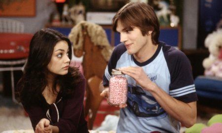 Ashton Kutcher and Mila Kunis