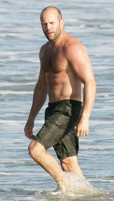 male celebrity beach bodies