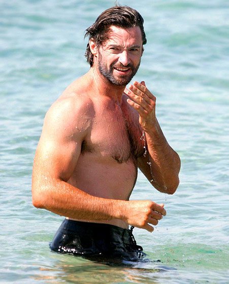 male celebrity beach bodies