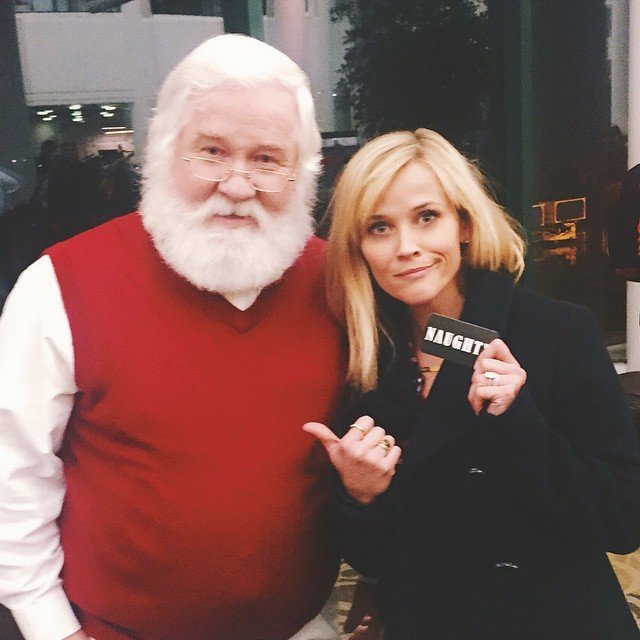 celebrity christmas selfies