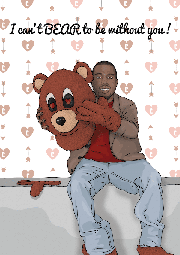 let Kanye make your valentine swoon