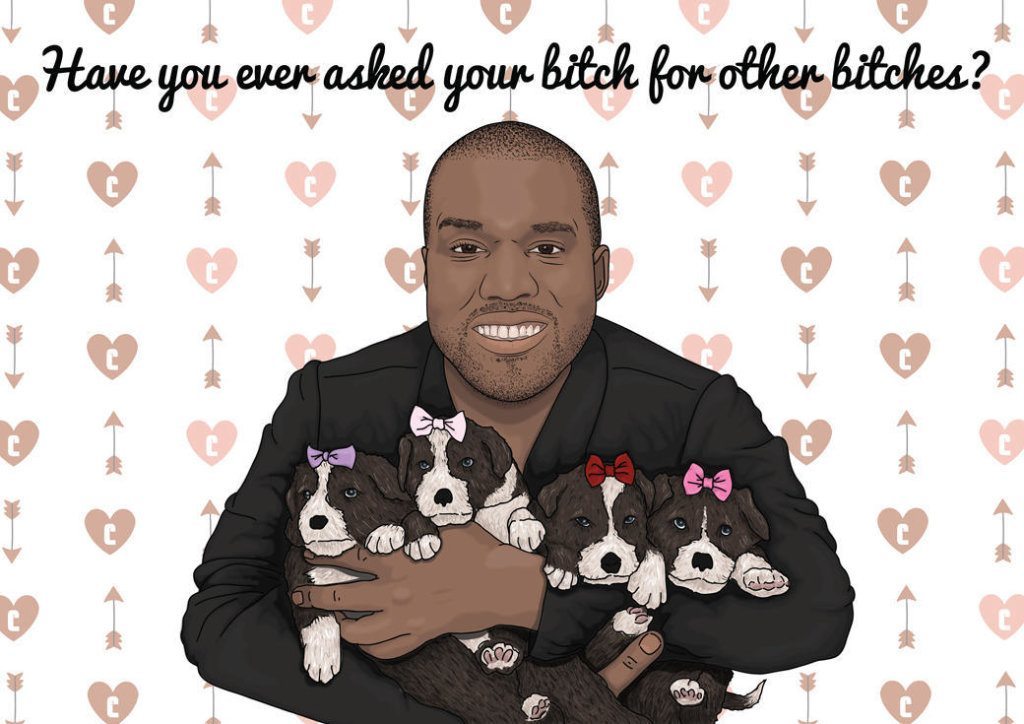 let Kanye make your valentine swoon