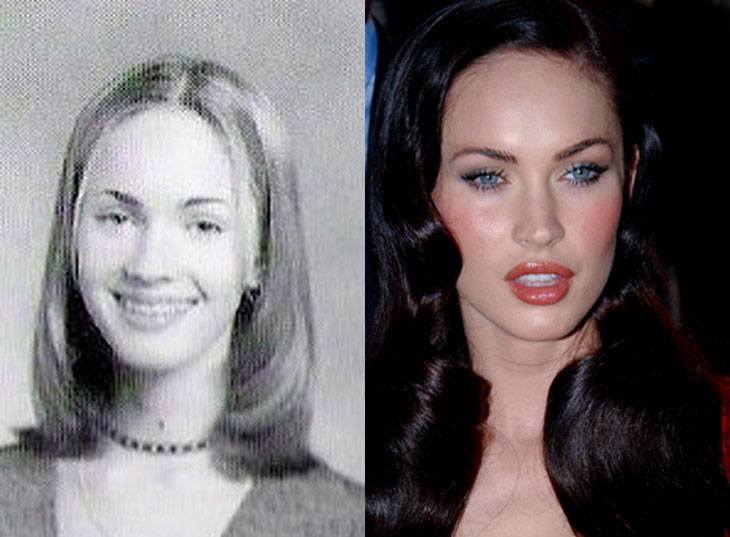 good looking celebs who used to be ugly