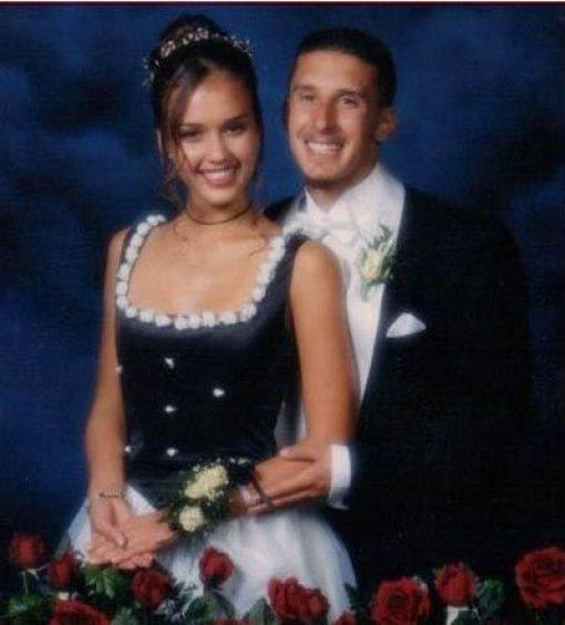 awkward celebrity prom photos