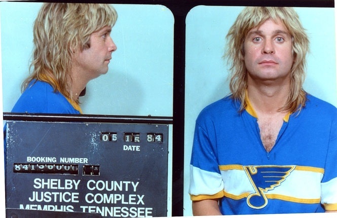 Ozzy mugshot