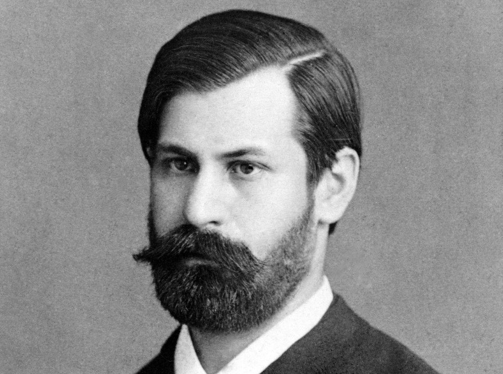 Sigmund Freud (1856-1939), In 1885, When He Was Training As A Psychiatrist At General Hospital In Vienna.