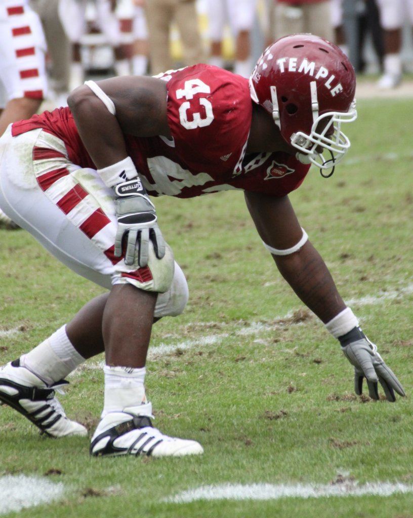 Temple University Football Player