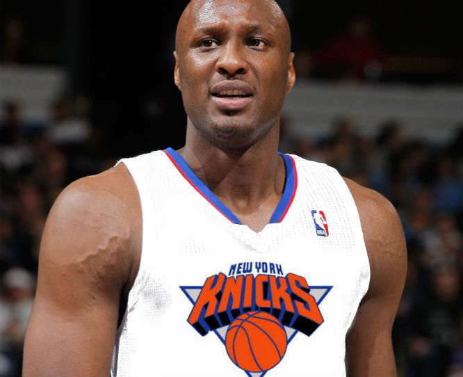 lamar odom knicks