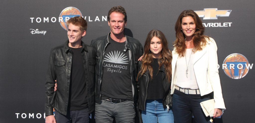 Presley Gerber, Rande Gerber, Kaia Gerber, Cindy Crawford