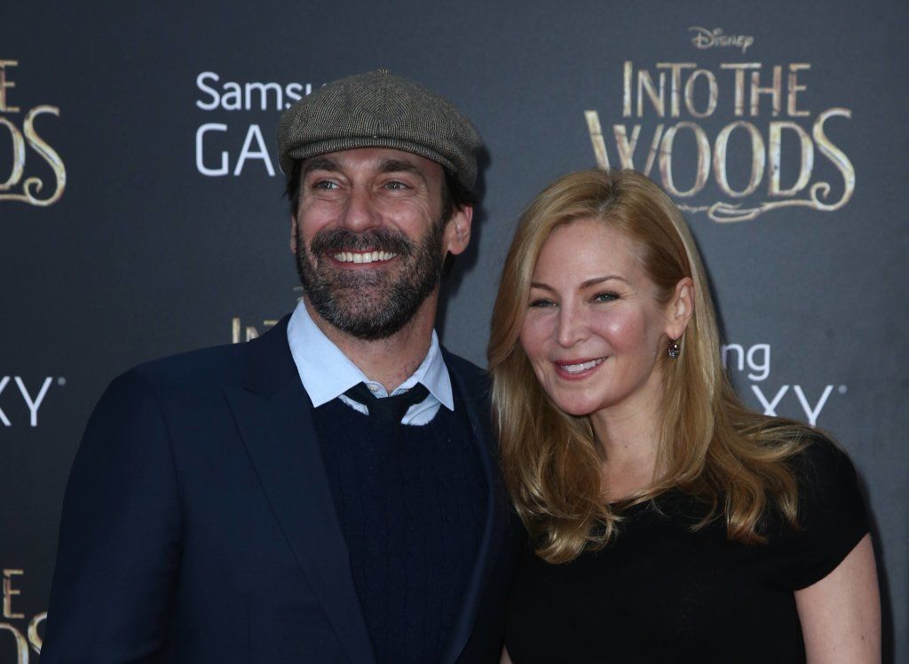 Actor Jon Hamm And Jennifer Westfeldt