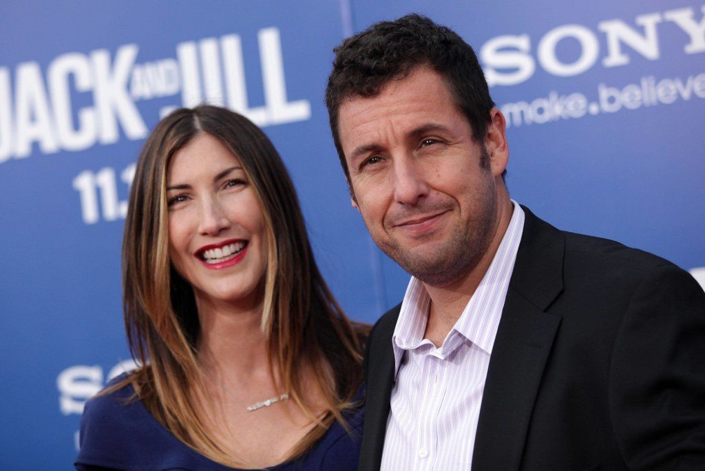 Adam Sandler and Wife Jackie