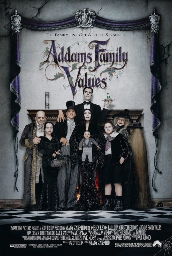 Addams Family Values movie poster