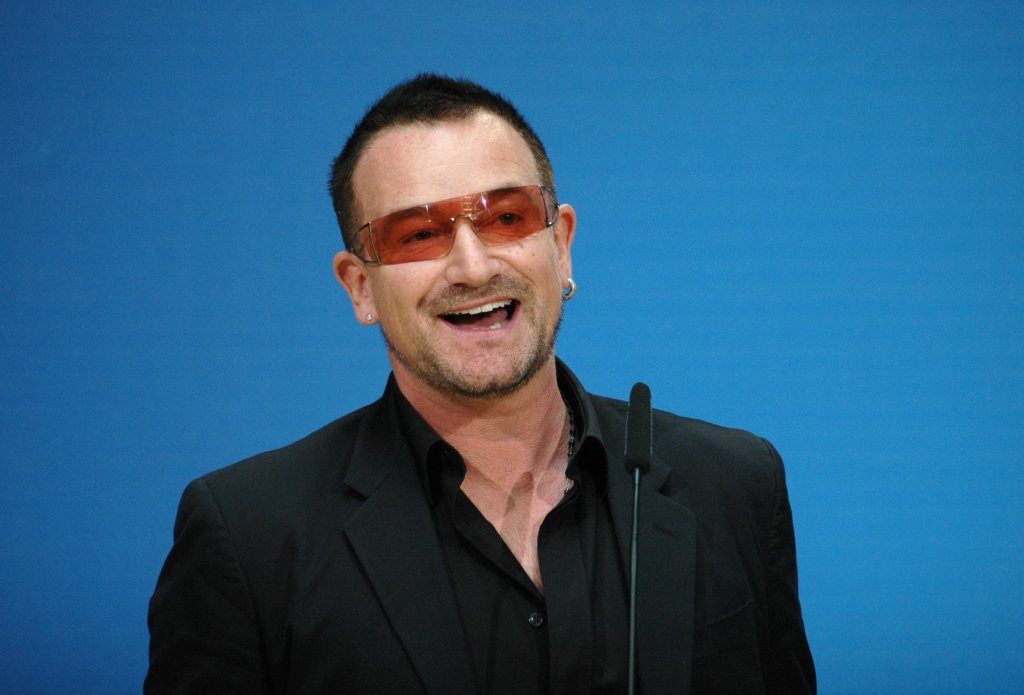 Bono in Berlin.