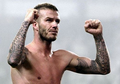 David Beckham tattoo