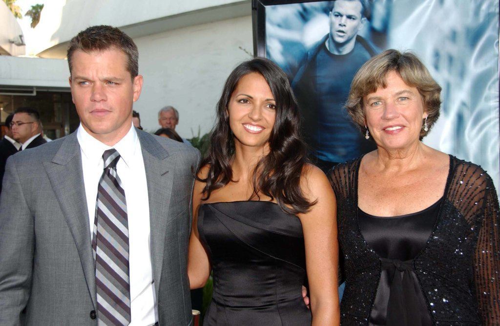 Matt Damon With Wife Luciana