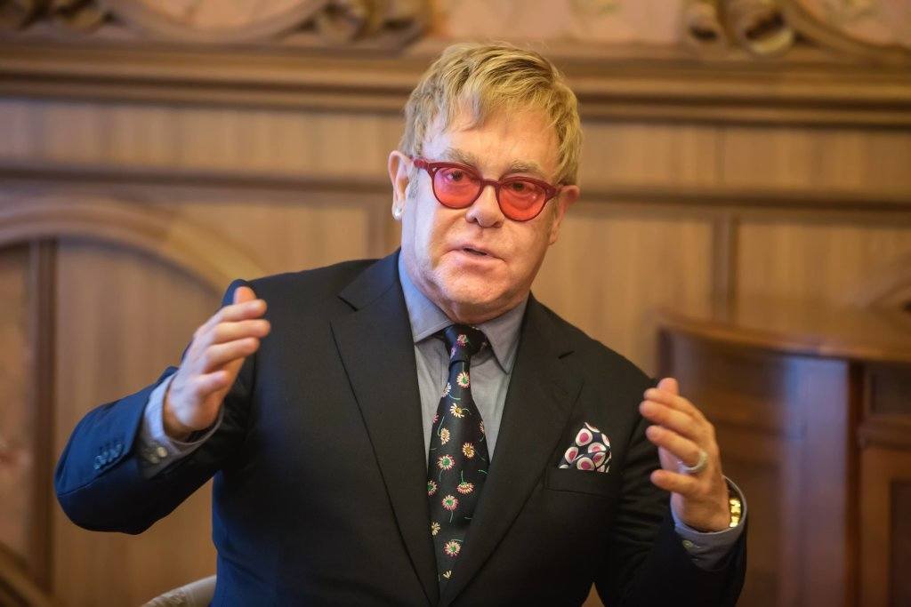 Singer Elton John