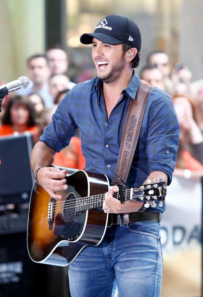 Singer Luke Bryan