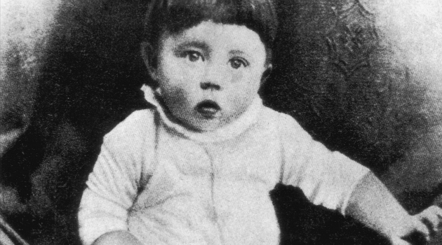 Adolf Hitler as a baby