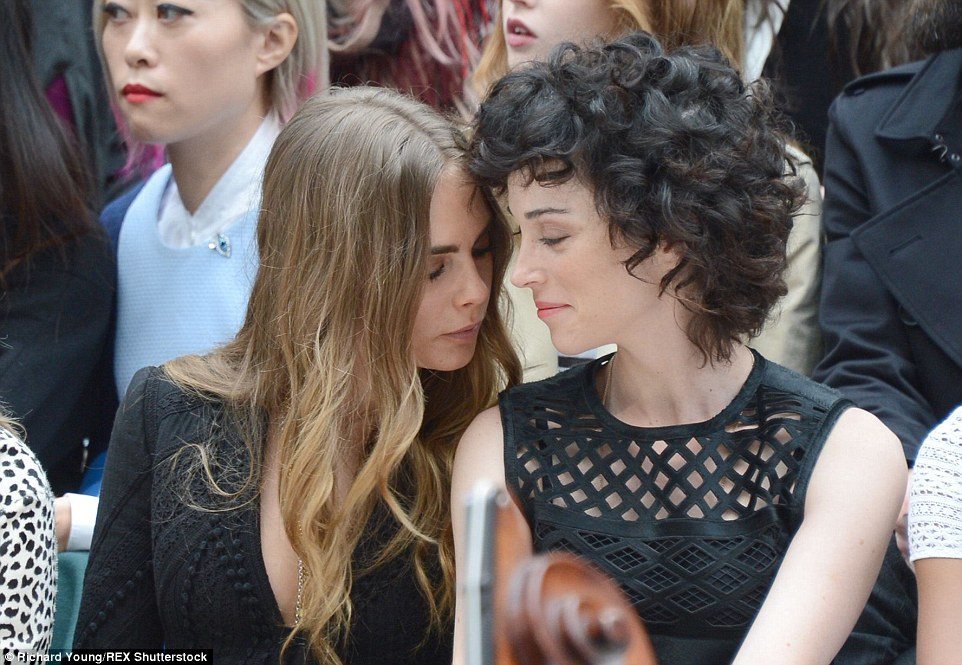 Cara Delevingne and St. Vincent