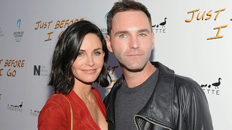 Courtney Cox and Johnny McDaid