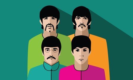 Illustration Of The Beatles