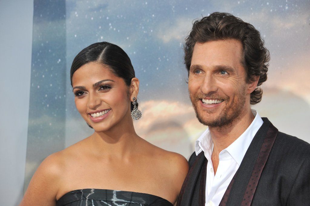 Matthew Mcconaughey and Wife Camila Alves Mcconaughey