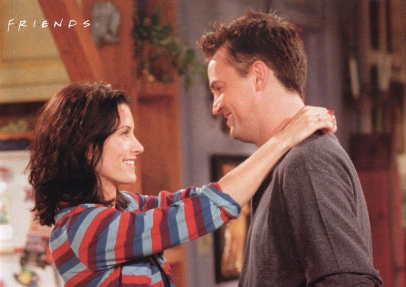 Monica and Chandler