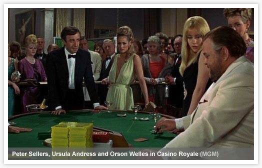 Orson Welles and Peter Sellers Casino Royale