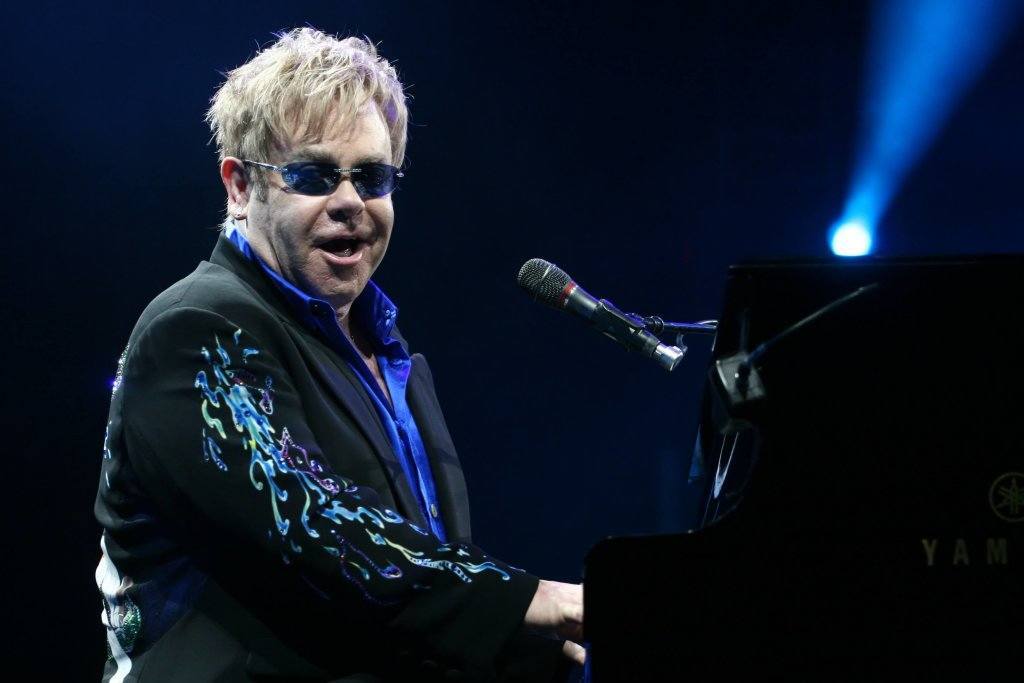 Singer Elton John