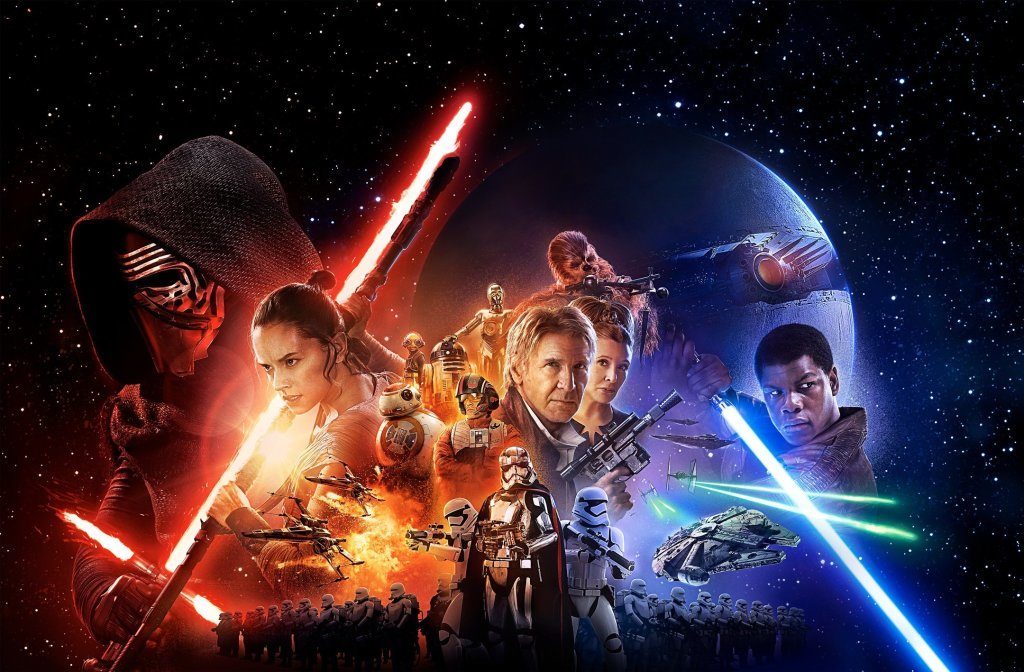 Star Wars The Force Awakens movie poster