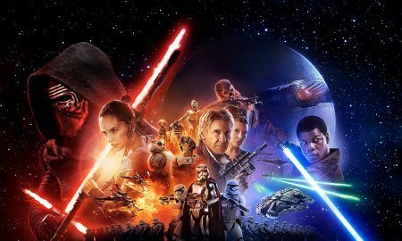 Star Wars The Force Awakens movie poster