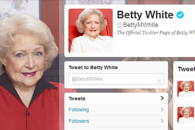 Betty White on Twitter