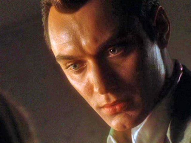 Jude Law as Gigolo Joe in AI