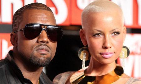 Kanye and Amber Rose