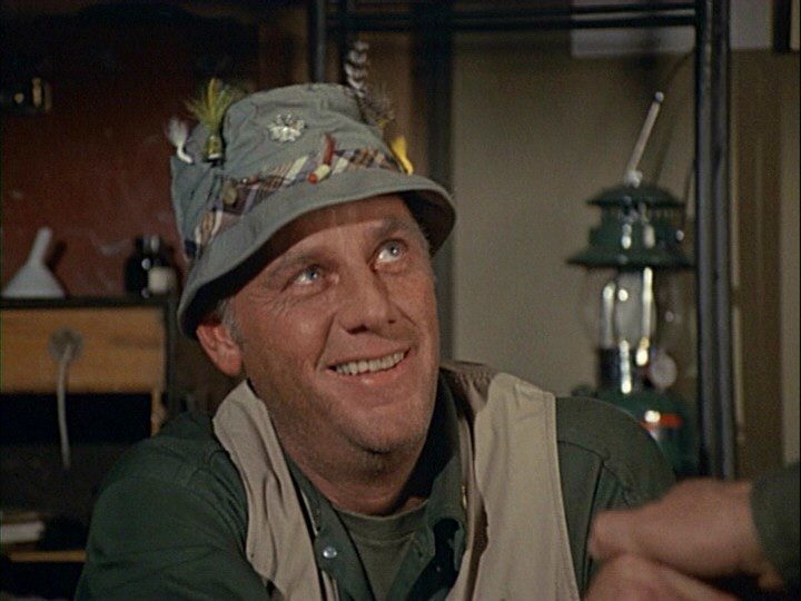 McLean Stevenson as Henry Blake on MASH