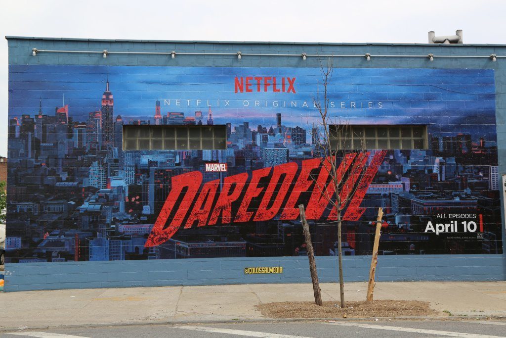 Netflix Daredevil Mural