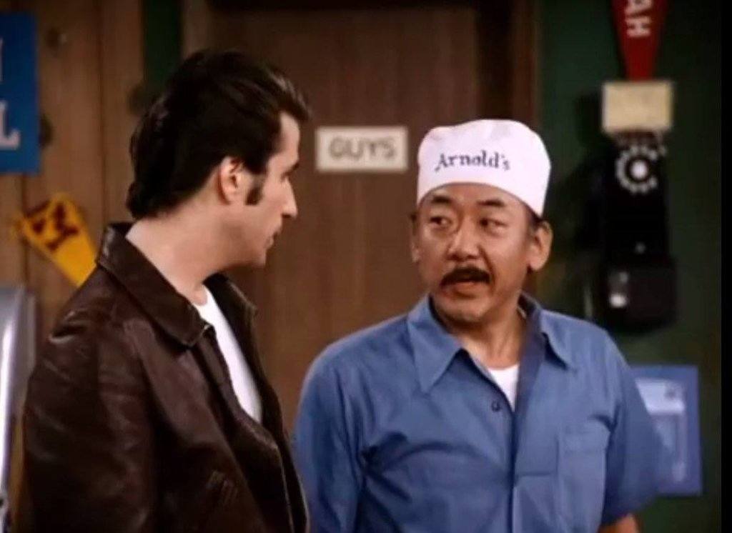 Pat Morita Arnold from Happy Days