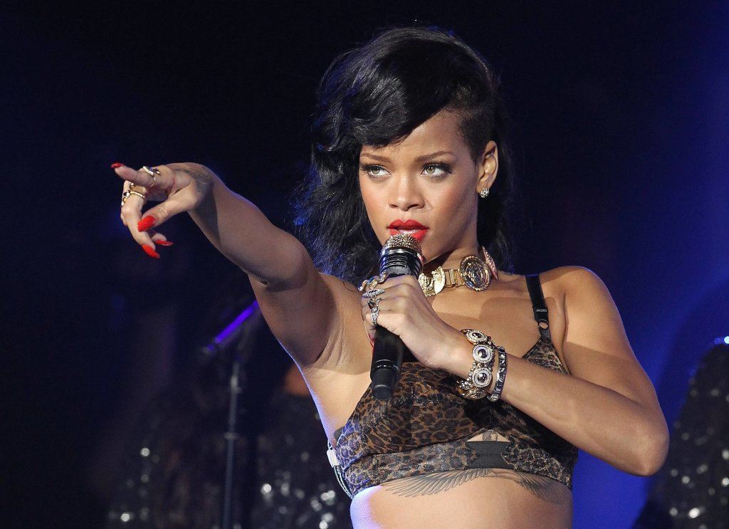 Singer Rihanna.