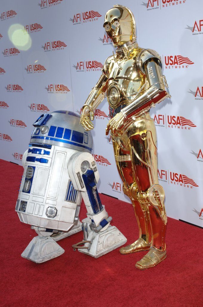 Star Wars Characters R2D2 and C3PO