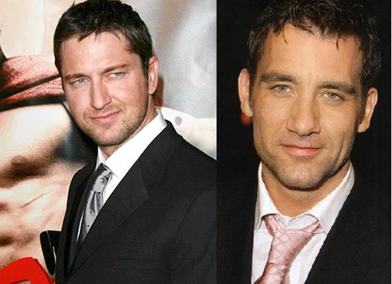 Gerard Butler and Clive Owen