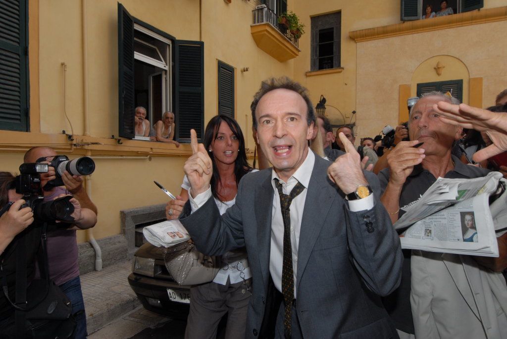 Italian Actor Roberto Benigni