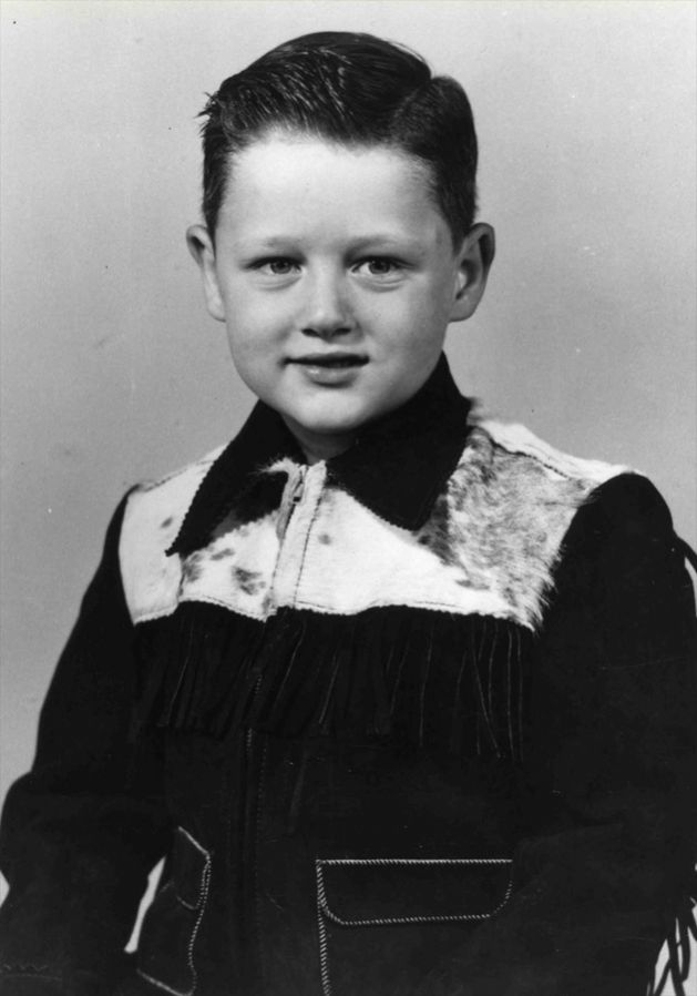 Bill Clinton as a boy