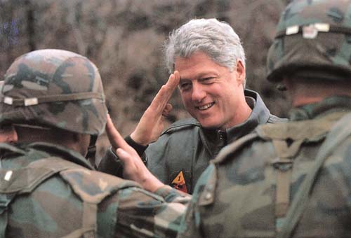 Bill Clinton military