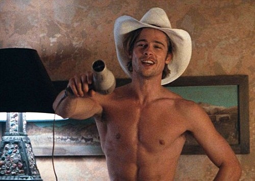 Brad Pitt in Thelma and Louise