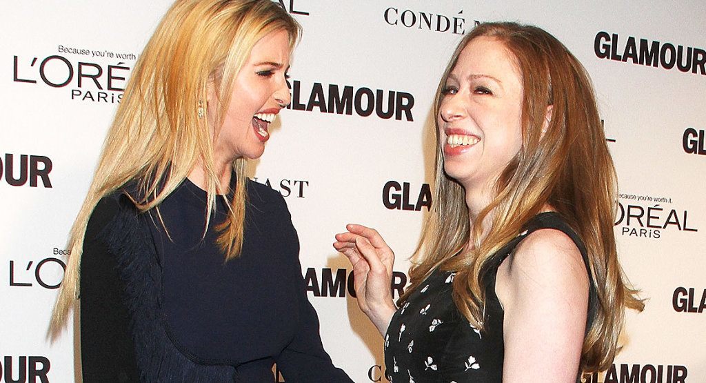 Chelsea Clinton and Ivanka Trump