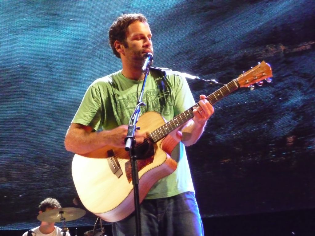 East Troy, Wi - Jul. 24: Jack Johnson Performs During Their 2010 To The Sea Tour In East Troy, Wisconsin At Alpine Valley Music Theater On July 24, 2010 In East Troy, Mi.