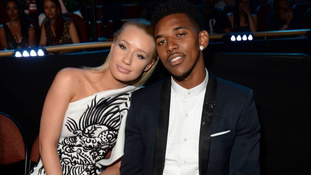 Iggy Azalia and Nick Young