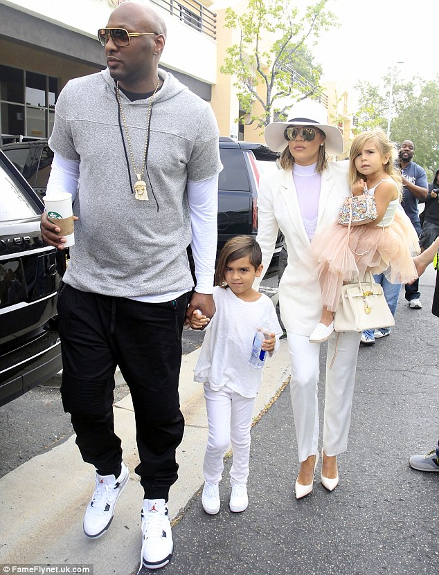 Lamar and Khloe Easter