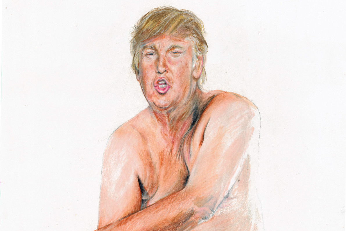 Artist Responsible for Donald Trump Micropenis Painting is Being Threatened...